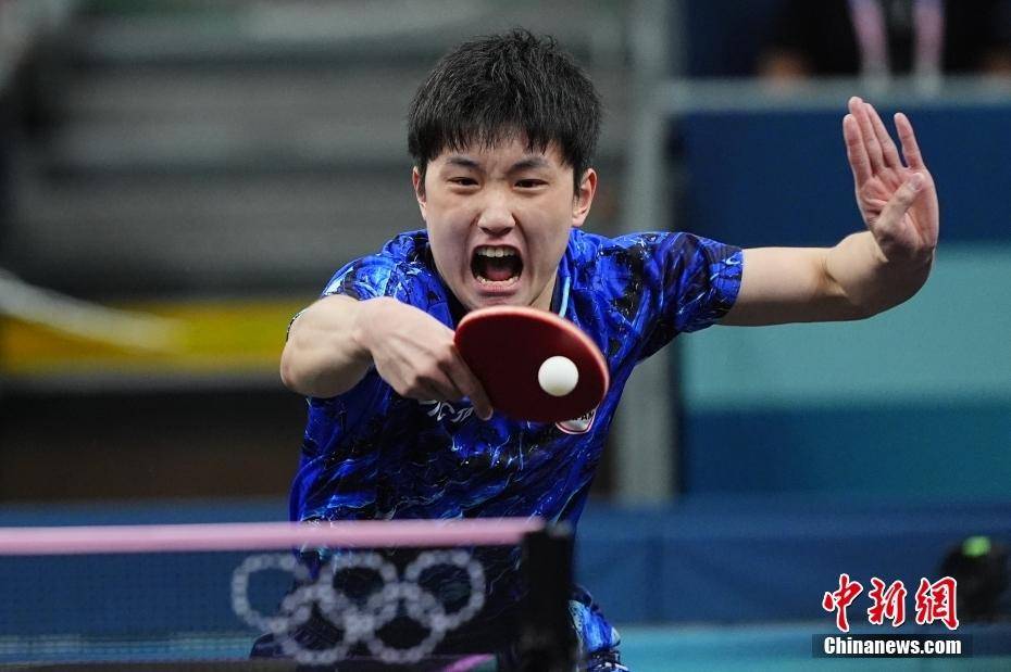 关于日本乒乓球队完胜比利时乒乓球队，张本智和关键制胜的信息